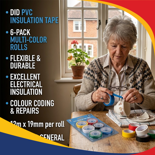 6 x 2.7m Pvc Insulation Tape - Image 3