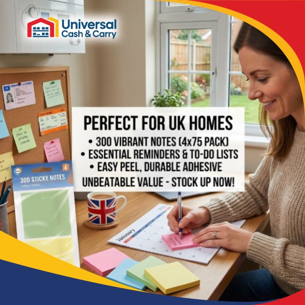 4pc 300 Sticky Notes - Image 4