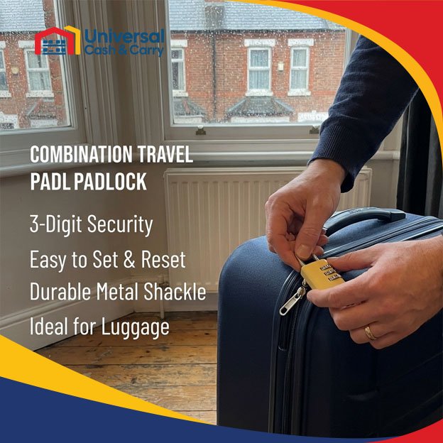 Combination Travel Padlock - Image 4