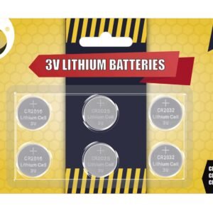 6pc 3V Lithium Batteries