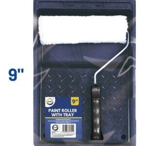 9" Paint Roller with Tray