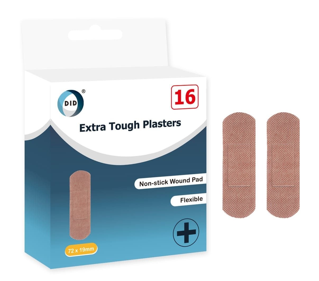 16pc Extra Tough Plasters