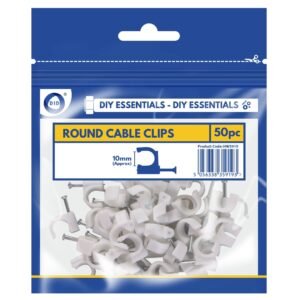 10mm Round Cable Clips