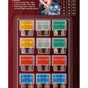 15pc Car Fuse Set