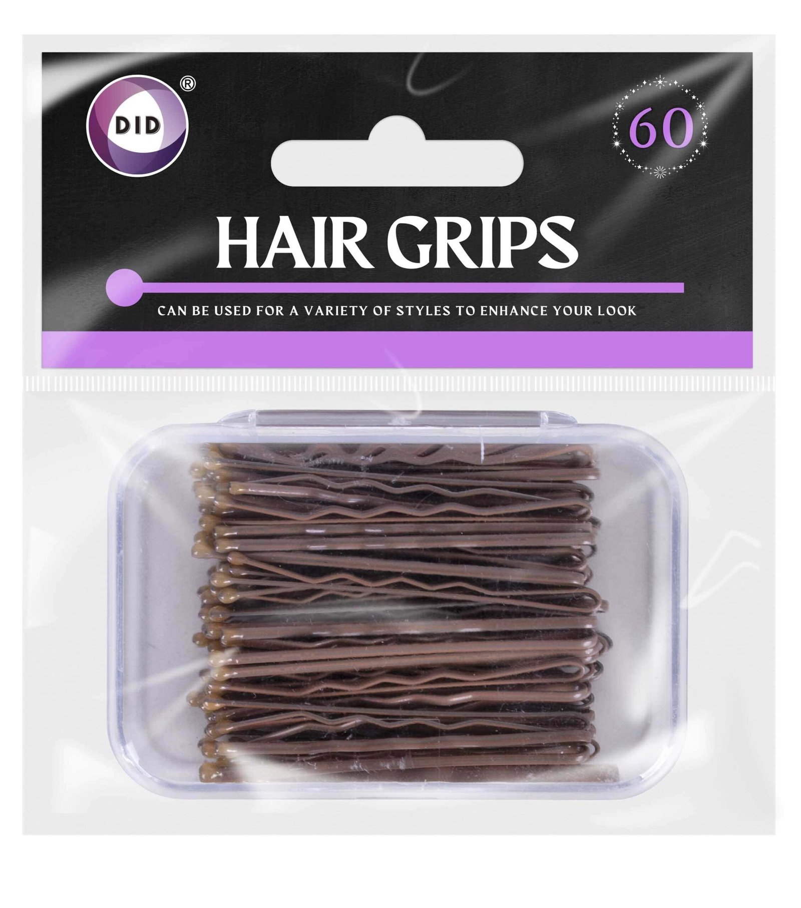 60Pk Hair Grips
