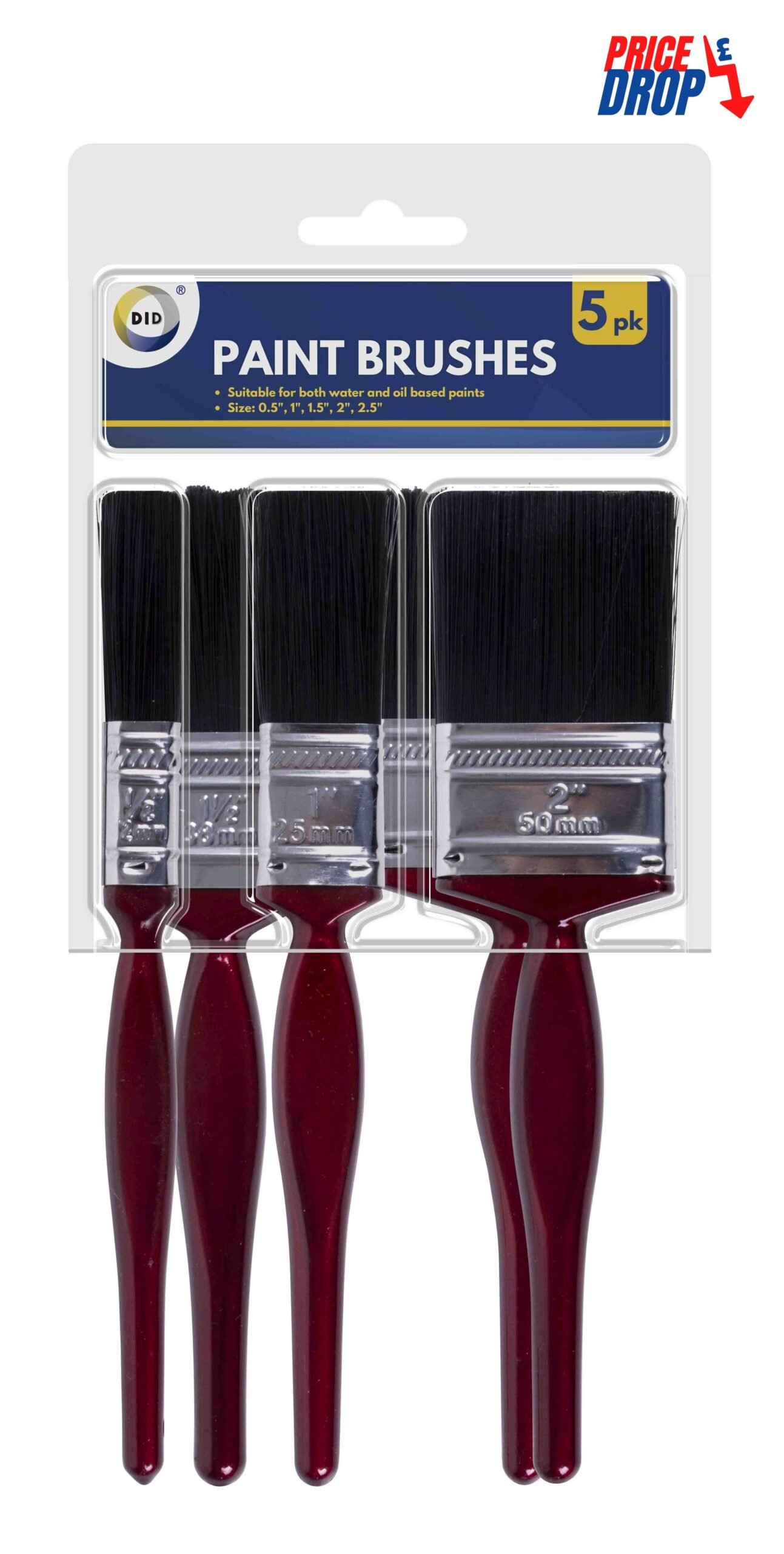 5pc Paint Brushes