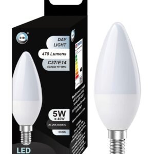 Day Light Led Candle Bulb 5W C37/E14