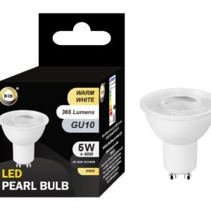 Warm White Led Pearl Bulb 5W Gu10