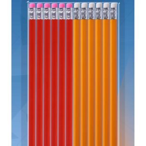 12Pk Pencils with Erasers