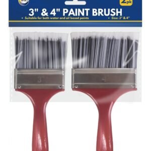 2pc 3" & 4" Paint Brush