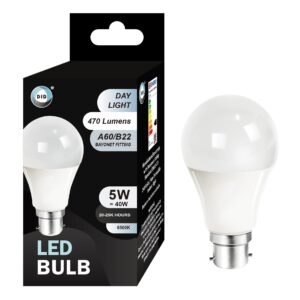 Day Light Led Bulb 5W A60/B22