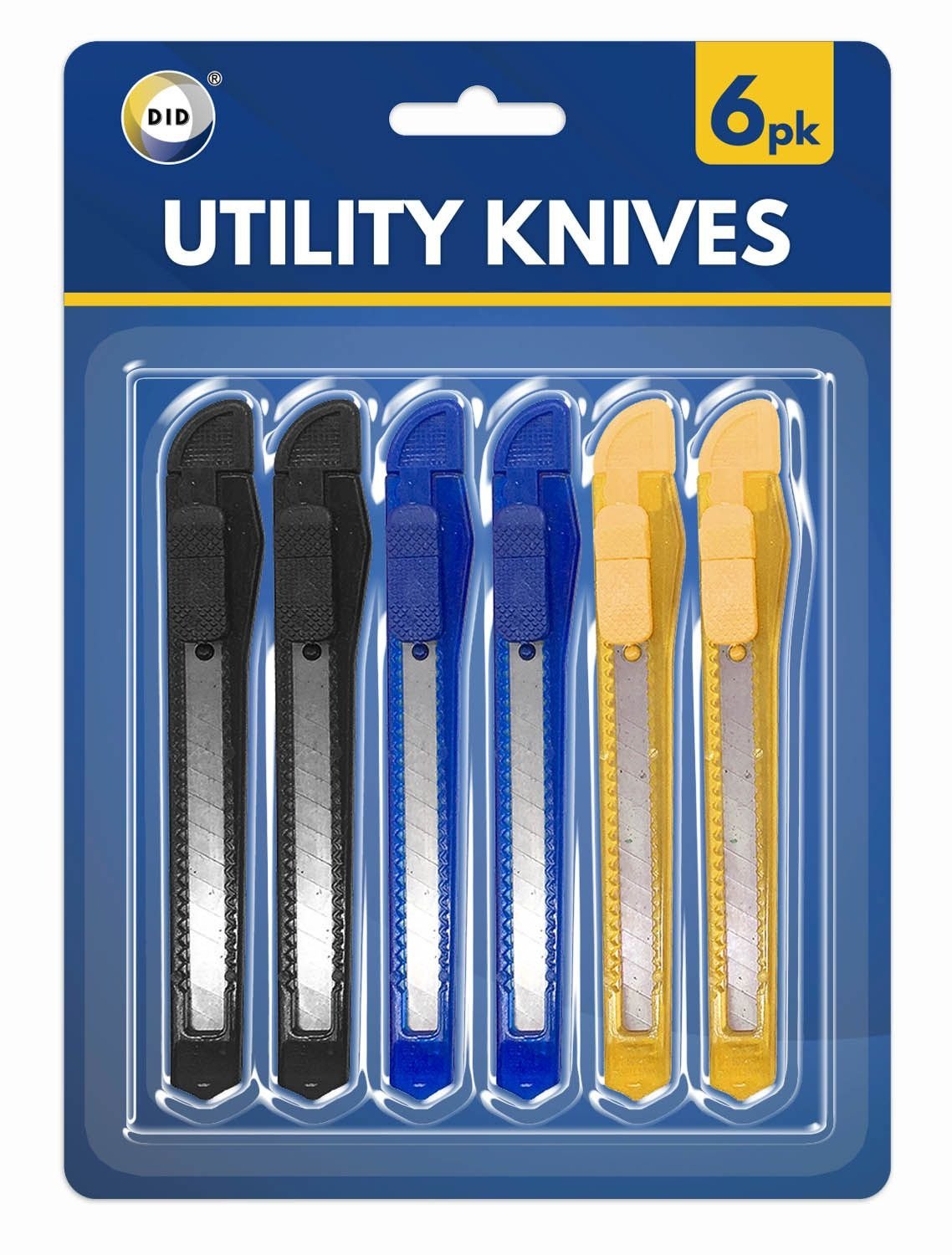 6pc Utility Knives