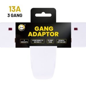 13A 3 Gang Adaptor